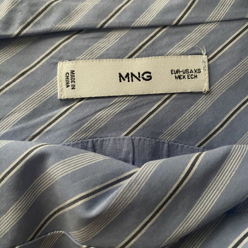 Mango set with asymmetric top and midi skirt like new, XS