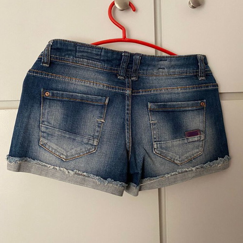 Pull & Bear short denim shorts like new, size S 36, blue