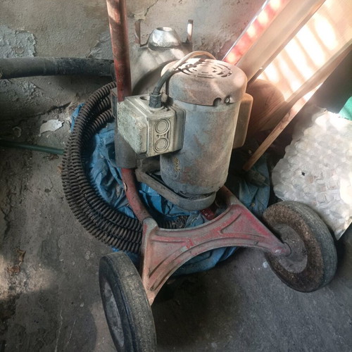 Ridgit Kollmann drain machine used with 4 springs 6 meters