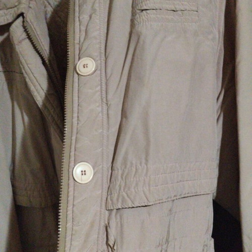 Beige men's jacket size 5XL