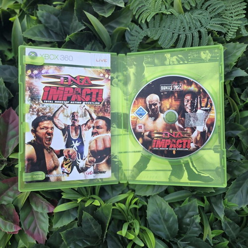 TNA iMPACT! Xbox 360 game used, wrestling action