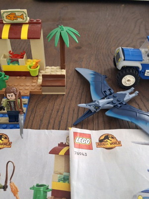 Lego Jurassic World 76943 μεταχειρισμένο χωρίς κουτί με οδηγίες