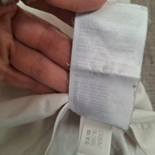 Adidas men's T-shirt, white, size L