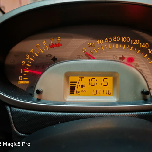 Subaru Justy μεταχειρισμένο 2009, 137000 χλμ, 1000 cc, αέριο, κόκκινο