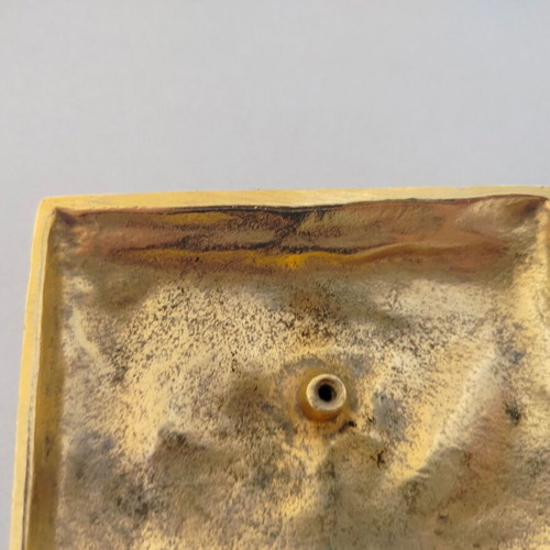 Bronze relief micro sculpture by Vassalou used