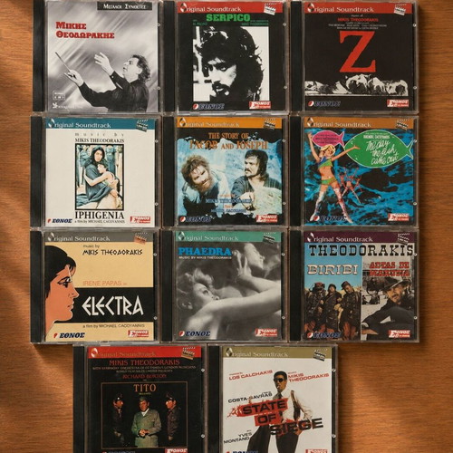 Mikis Theodorakis Soundtrack CD set like new, 11 discs