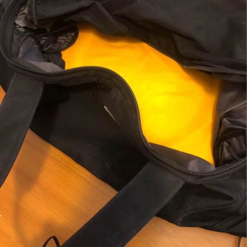 Nike sports bag used, black