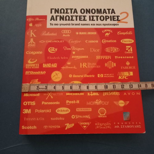 Known Names Unknown Stories book like new, Greek edition