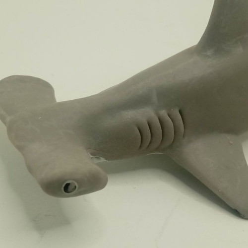 Hammerhead shark figure Schleich used, 17cm