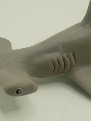 Φιγούρα σφυροκέφαλου καρχαρία Schleich μεταχειρισμένη, 17 εκ