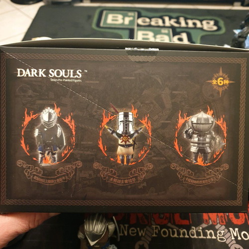 Dark Souls figures set 6 pcs like new with master carton Bandai Namco