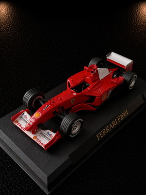 Ferrari F2001 1:43 scale model like new, Michael Schumacher F1