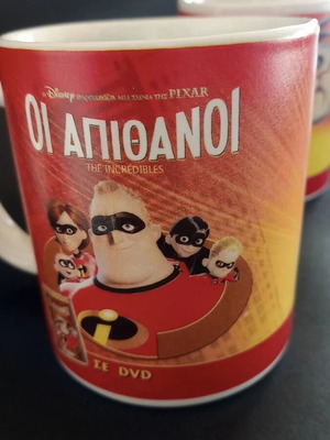 The Incredibles Disney Mugs new