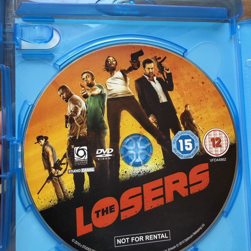 The Losers Blu-ray like new, English subtitles, no Greek subtitles