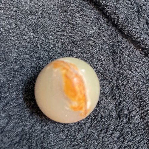 Vintage decorative egg used, onyx and agate