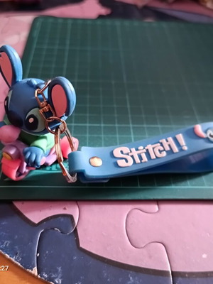Μπρελόκ Stitch από την ταινία Disney Λίλο και Στιτς, 3D σιλικόνη PVC