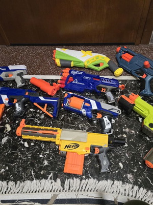 Nerf πακέτο μεταχειρισμένο, χωρίς σφαίρες