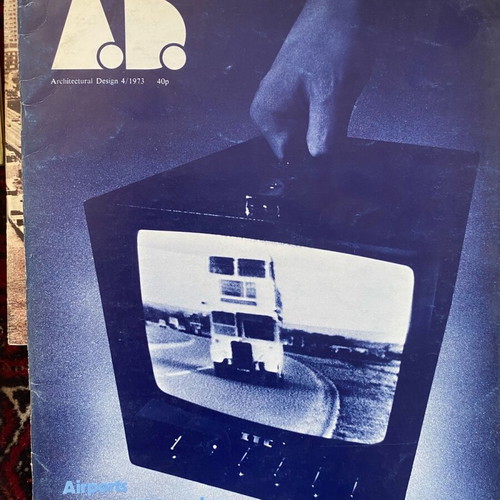 Architectural Design magazine collectible volumes like new 1973-1975
