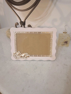 Παιδική κορνίζα Slevori με αρκουδάκι, καινούργια, 10x15 εκ.