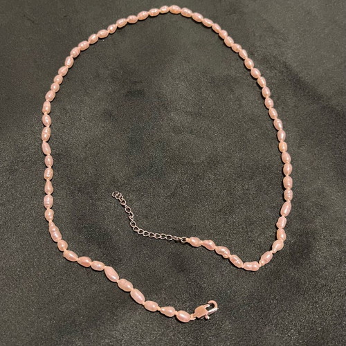 NotForHer Freshwater Pearls Fino Riso Necklace 45-50cm