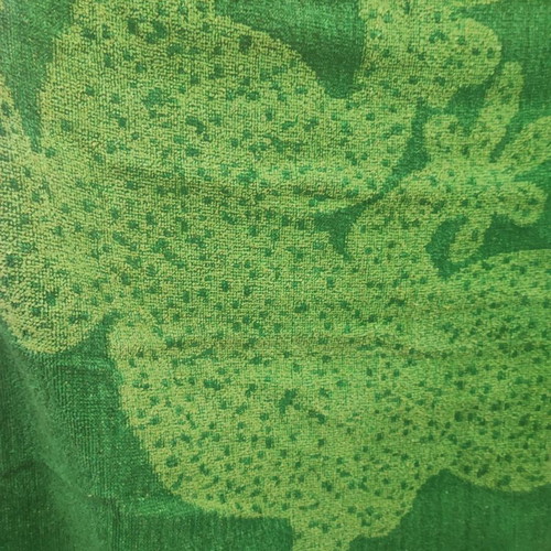 Large beach towel 95x170cm green, new