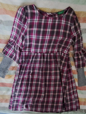 United Colors of Benetton dress like new, for 7-8 years, multicolor