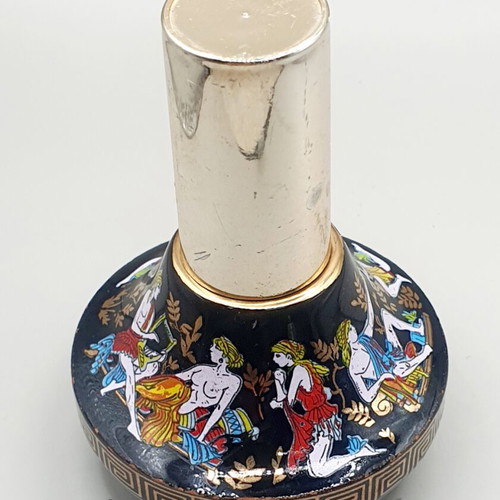 Perfume bottle like new with unique design height 9cm