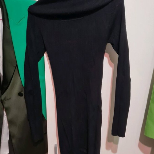 Dress S black winter new unworn