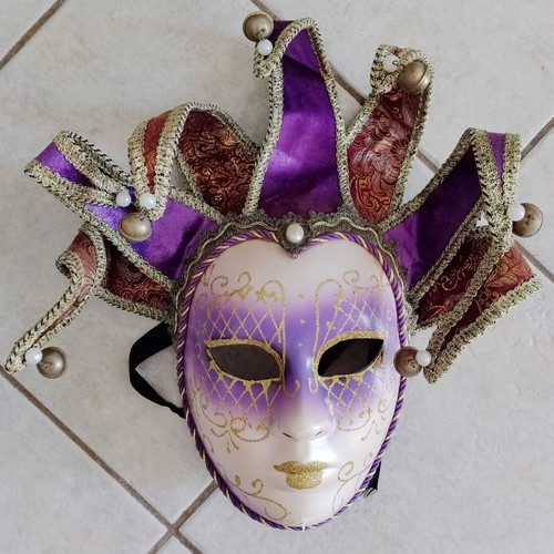 Florence Carnival Mask like new, decorative and wearable