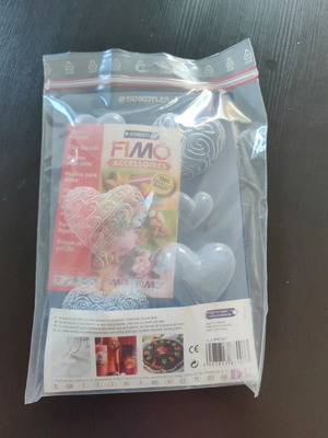 Καλούπι σιλικόνης Staedtler FIMO Καρδιές καινούργιο, πολυμορφικό