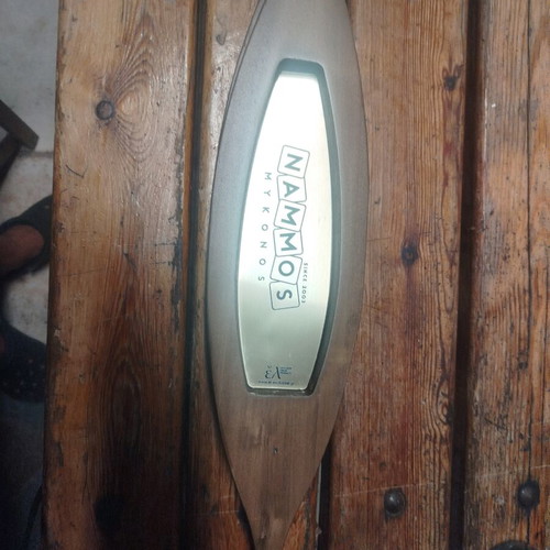 Nammos Mykonos decorative item like new, wood and metal