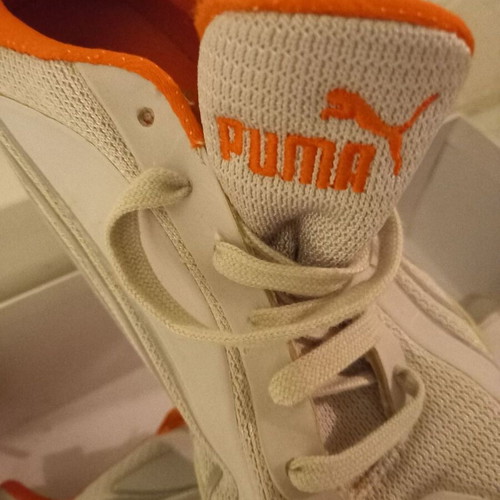 Puma sports shoes white like new, size 41
