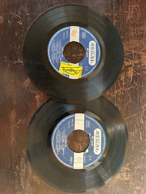 Vinyl 45rpm used, 4 pieces, double-sided