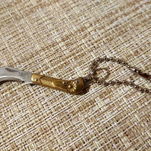 Stainless Mini Pocket Knife Keychain new