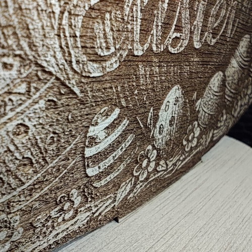 Easter embossed personalized decoration new
