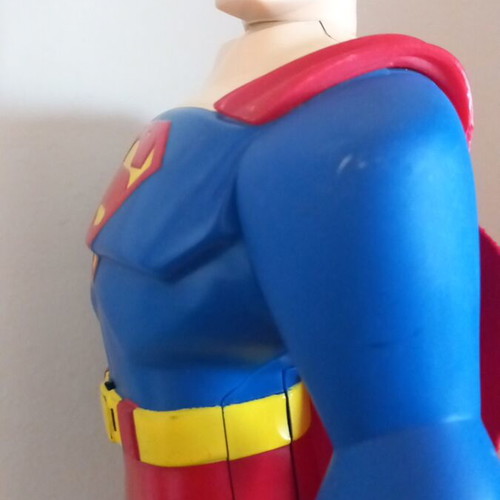 Sonic Zoom Superman action figure used, 30cm, Mattel 2003, Justice League