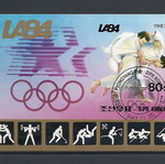 35 Korea 1983 M-sheet 'Olympic Games-LA 84' μεταχειρισμένο