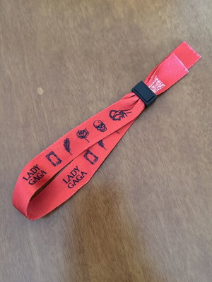 Lady Gaga Collectible Wrist Band Mayhem Tour 2025/2026 New
