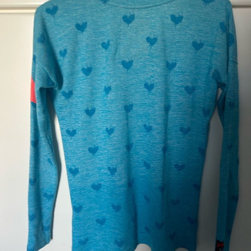 Superdry shirt like new, turquoise, comfortable fit