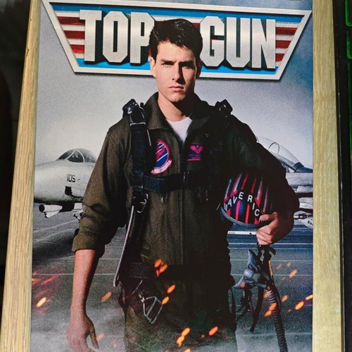 Top Gun Maverick metal sign like new, decorative