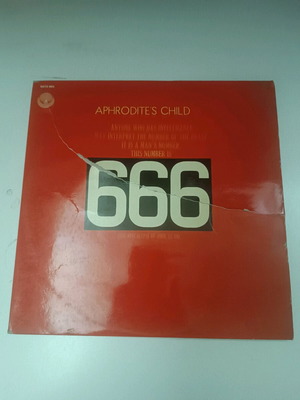 Aphrodites Child 666 βινύλιο μεταχειρισμένο