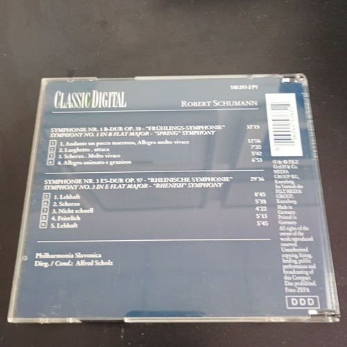 Robert Schumann Symphonie No 1 & 3 CD used, classical
