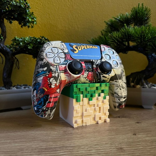 PS5 Controller Stand Minecraft Block new