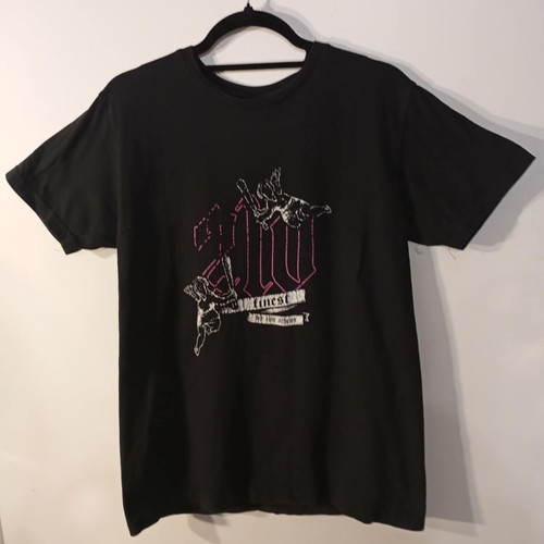 210 angels t-shirt used, size Small, black