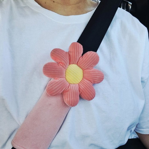 Car seat belt decoration like new