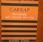 Philosophy and Logical Syntax used
