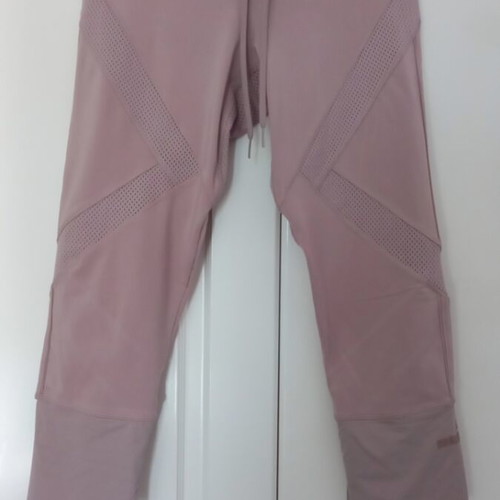 Adidas Stella McCartney Capri leggings, pink, size S