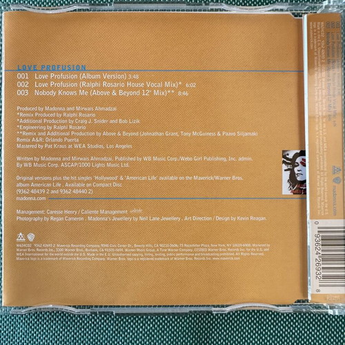 Madonna Love Profusion 2 CD singles like new, pop