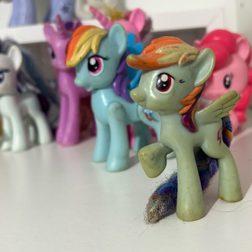 My Little Pony collection used, includes Princess Luna and plush