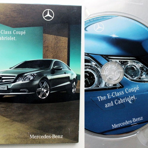 Mercedes-Benz 2007-2011 C-Class E-Class Coupe Promo DVD set of 5 new